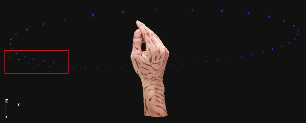 Initial reconstruction attempt